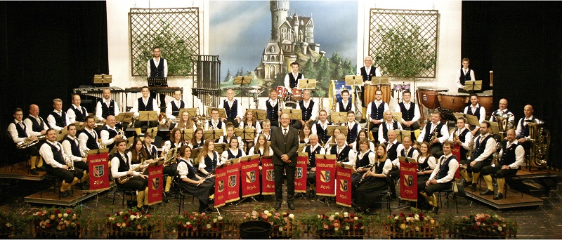 Die Stadtkapelle Bühl beim Frühjahrskonzert 2018
